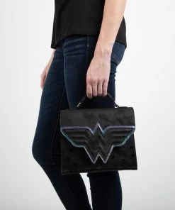 Bioworld Wonder Woman 1984 Iridescent PU Satchel Handbag