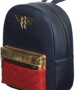 Bioworld Wonder Woman Comic Book Superhero Mini Backpack Fan Gear