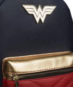 Bioworld Wonder Woman Comic Book Superhero Mini Backpack Fan Gear