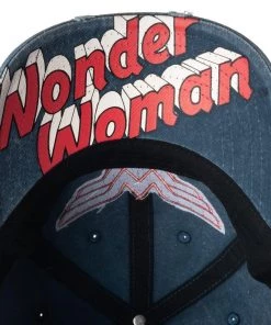 Bioworld Wonder Woman Pigment Dye Distressed Dad Hat DC Comics