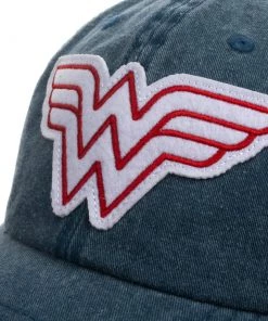 Bioworld Wonder Woman Pigment Dye Distressed Dad Hat DC Comics