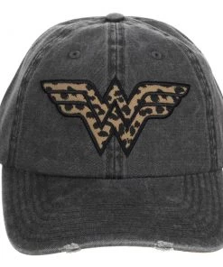 Bioworld Wonder Woman Pigment Dye Distressed Dad Hat
