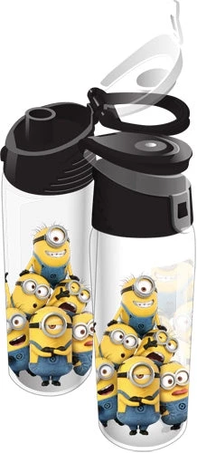 Jerry Leigh Minions Look At Us Flip Top Water Bottle Movies