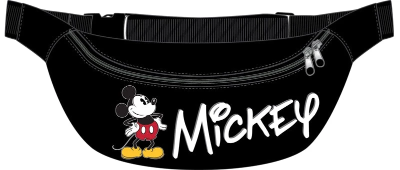 Jerry Leigh Belly Bag Mickey Mouse Standing Mickey And Minnie Mouse 3 Jerry Leigh Belly Bag Mickey Mouse Standing Mickey And Minnie Mouse