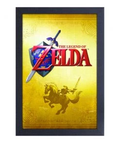Sign Of The Times The Legend Of Zelda 11x17-1.25" Crystex Framed Art