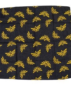 Bioworld Legend Of Zelda Allover Print Classic Square Bandana