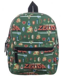 Bioworld Zelda Allover Sublimated Print Mini Backpack