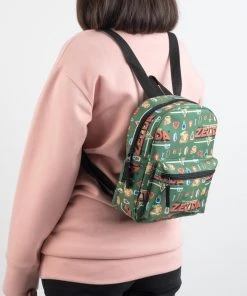 Bioworld Zelda Allover Sublimated Print Mini Backpack