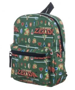 Bioworld Zelda Allover Sublimated Print Mini Backpack