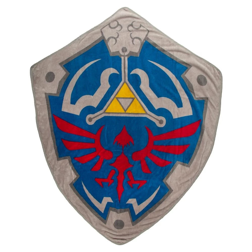 Bioworld The Legend Of Zelda Fleece Shield Throw 3 Bioworld The Legend Of Zelda Fleece Shield Throw