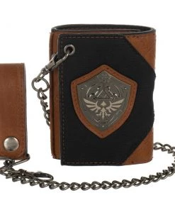 Bioworld Zelda Hylian Shield Chain Wallet The Legend Of Zelda