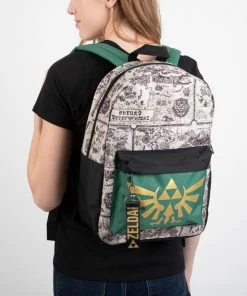 Bioworld The Legend Of Zelda Map Mixblock Backpack