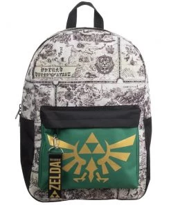 Bioworld The Legend Of Zelda Map Mixblock Backpack
