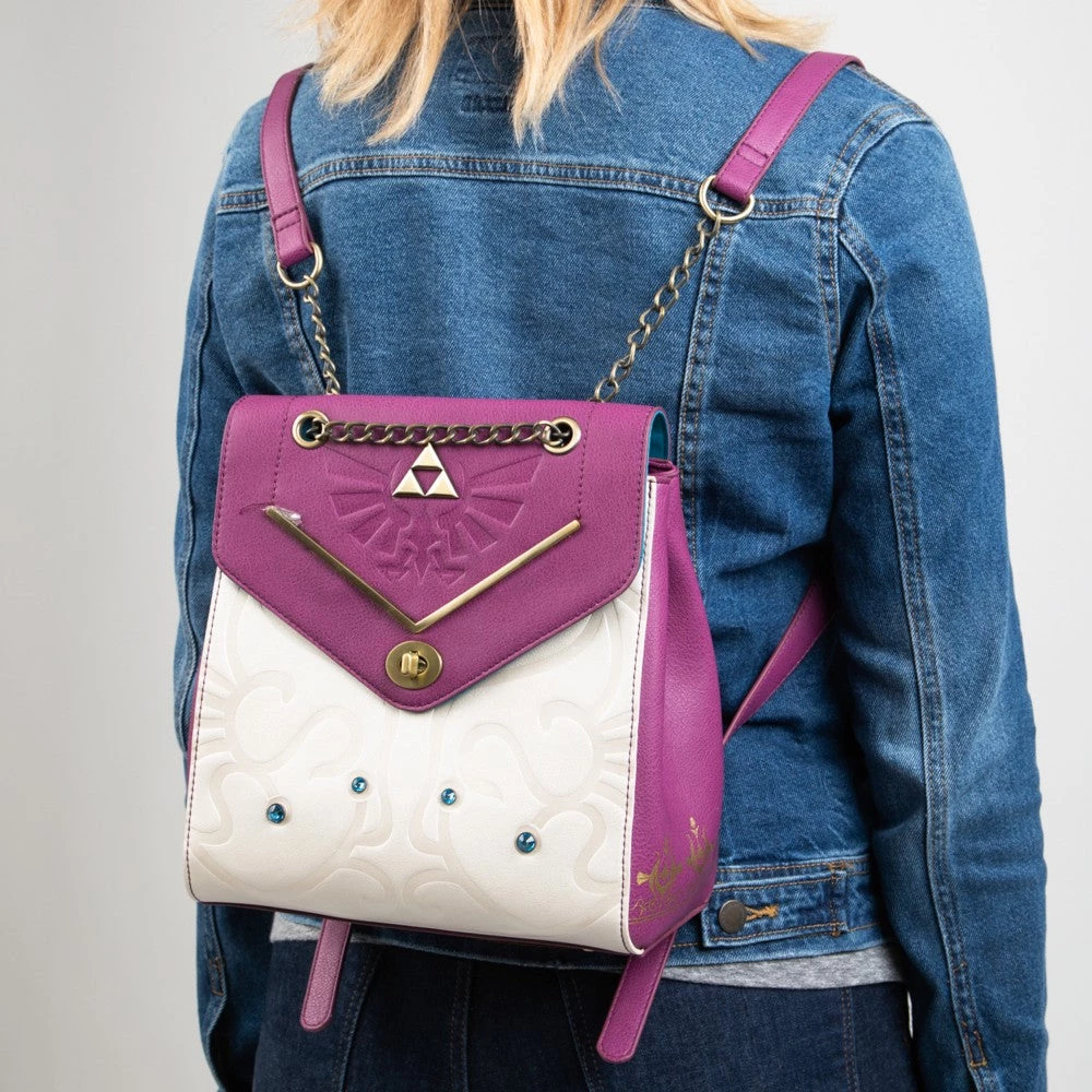 Bioworld The Legend Of Zelda Zelda Twilight Princess Mini Backpack 8 Bioworld The Legend Of Zelda Zelda Twilight Princess Mini Backpack