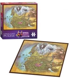 USAopoly Video Games The Legend Of Zelda Majora's Mask Termina Map Collector's Puzzle