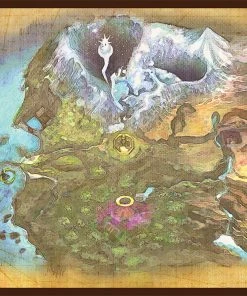 USAopoly Video Games The Legend Of Zelda Majora's Mask Termina Map Collector's Puzzle