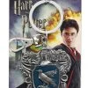Monogram Harry Potter Ravenclaw School Crest Pewter Keychain