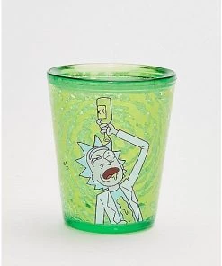 JUST FUNKY Rick And Morty Riggety Riggety Wrecked Shot Glass