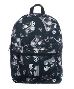 Bioworld Nightmare Before Christmas Jack & Sally Black Backpack 11 Bioworld Nightmare Before Christmas Jack & Sally Black Backpack