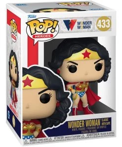 Funko POP Heroes: Wonder Woman 80th - Wonder Woman Classic With Cape Funko Pops!