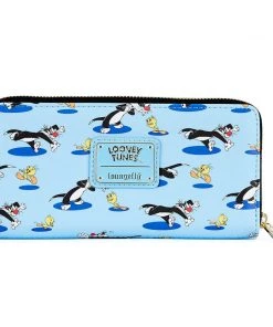 Loungefly Looney Tunes Tweety And Sylvester Zip-Around Wallet