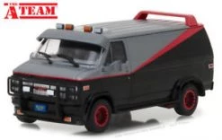 Toy Wonders GREENLIGHT 1/24 1983 GMC VANDURA THE A TEAM VAN TV Series