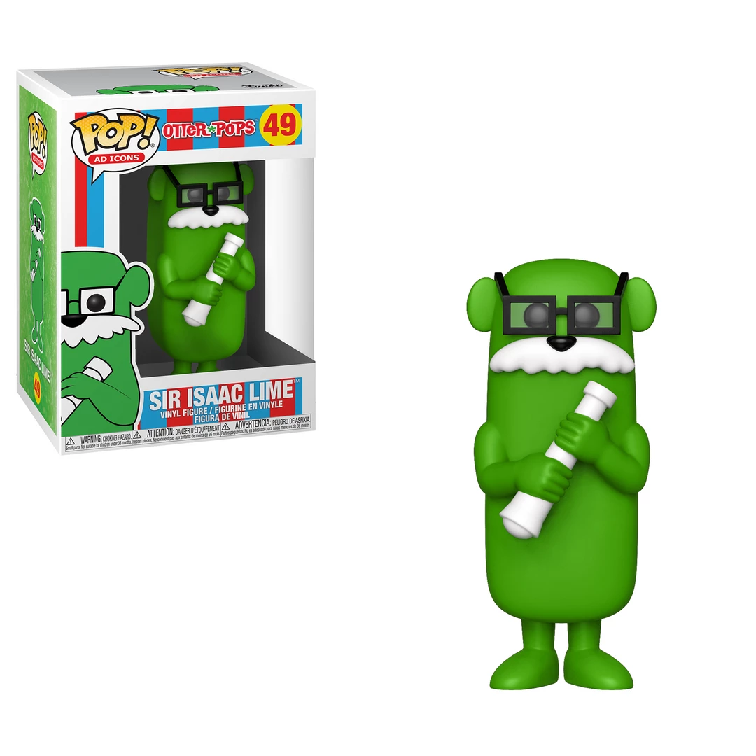 Funko Funko Pops! Ad Icons: Otter Pops - Sir Isaac Lime 3 Funko Funko Pops! Ad Icons: Otter Pops - Sir Isaac Lime