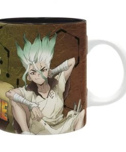 Abysse America Dr. Stone - Senku & Tsukasa Mug, 11 Oz. Anime