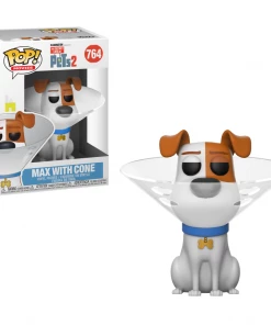 Funko POP MOVIES THE SECRET LIFE OF PETS 2 MAX WITH CONE Funko Pops!