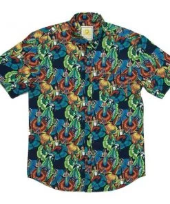 RSVLTS Tom Ace "Jungle Friends" Kunuflex Short Sleeve Shirt