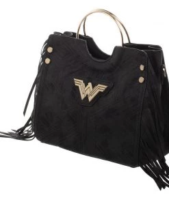 Bioworld DC Comics Wonder Woman Fringe Handbag Purse 11 Bioworld DC Comics Wonder Woman Fringe Handbag Purse