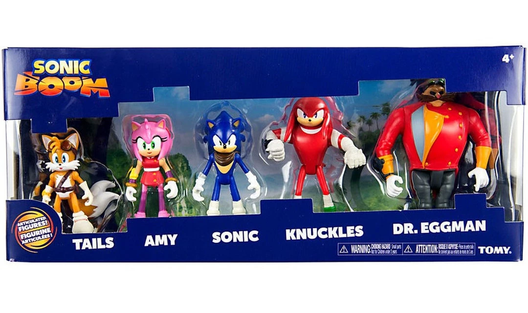 TOMY Sonic The Hedgehog Sonic Boom Multi-Figure Pack Action Figure 4 TOMY Sonic The Hedgehog Sonic Boom Multi-Figure Pack Action Figure
