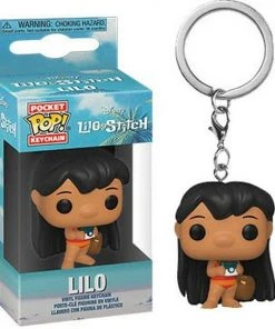 Funko POP Keychain: Lilo & Stitch- Lilo W/Camera Disney