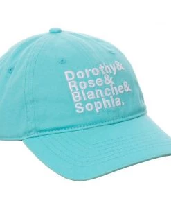 Bioworld The Golden Girls Dorothy & Rose & Blanche & Sophia Adjustable Baseball Hat 8 Bioworld The Golden Girls Dorothy & Rose & Blanche & Sophia Adjustable Baseball Hat