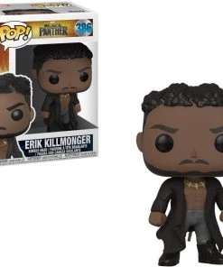 Funko Funko Pops! Marvel: Black Panther - Erik Killmonger Pop Movies Vinyl Figure