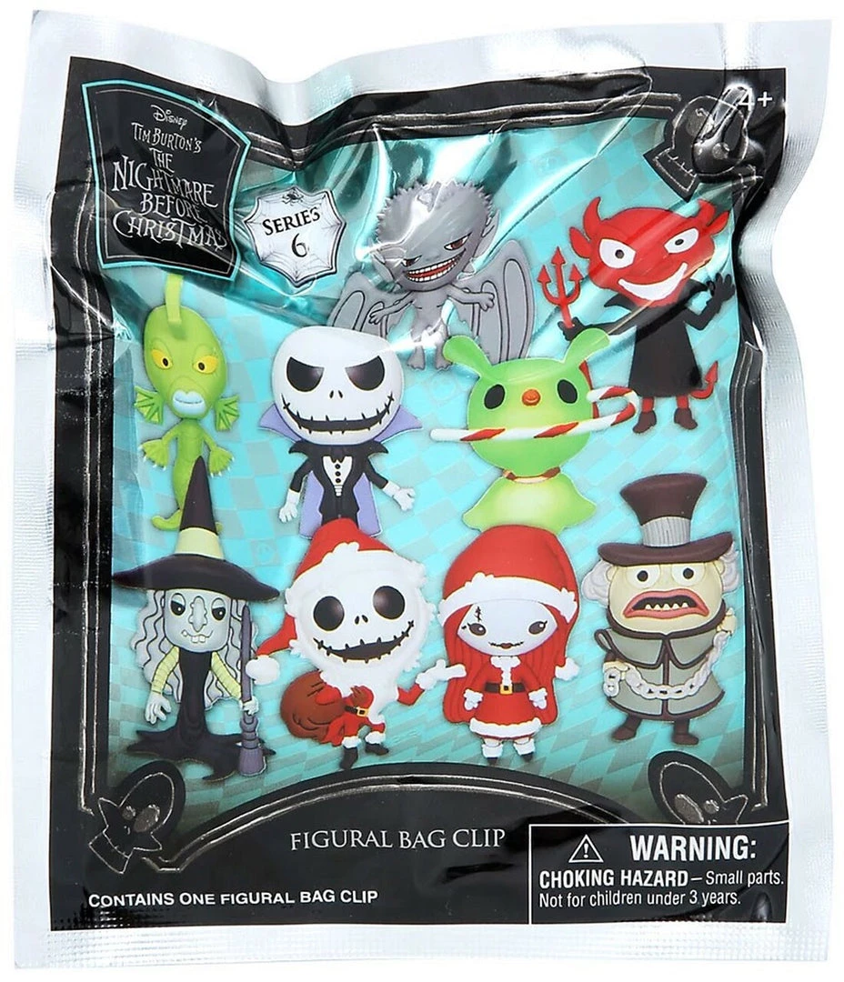 Monogram The Nightmare Before Christmas Nightmare Before Christmas Series 5 - 3D Foam Bag Clip In Blind Bag 3 Monogram The Nightmare Before Christmas Nightmare Before Christmas Series 5 - 3D Foam Bag Clip In Blind Bag