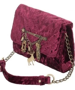 Bioworld Movies Harry Potter Spells Quilted Sidekick Crossbody Bag