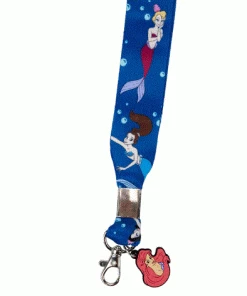 Loungefly The Little Mermaid Sisters Lanyard With Card Holder
