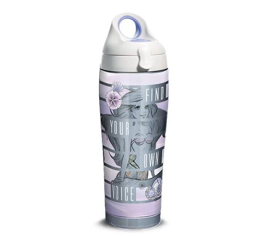 The Little Mermaid "Find Your Own Voice" 24 Oz. Stainless Steel Tervis Water Bottle 3 The Little Mermaid "Find Your Own Voice" 24 Oz. Stainless Steel Tervis Water Bottle