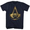 American Classics Assassins Creed Origins Foil Logo Black Officially Licensed T-Shirt