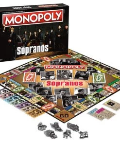 USAopoly Monopoly The Sopranos Board Game TV Series