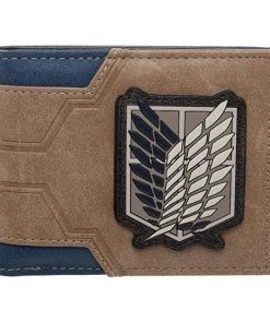 Bioworld Anime Attack On Titan Scout Regiment Men's Bifold Wallet