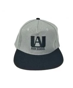 Great Eastern Entertainment My Hero Academia - UA High School Fitted Cap Flat Bill Hat Anime