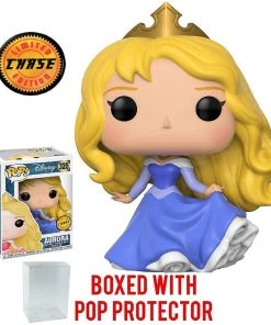 Funko Sleeping Beauty - Aurora Pop! Vinyl Figure CHASE Variant (Bundled With Pop BOX PROTECTOR CASE)