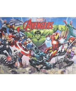 Sign Of The Times Marvel Comics Avengers Comic Book Cover 24 X 36 Canvas