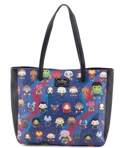 Loungefly Marvel Avengers Infinity War Chibi Tote Bag