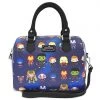 Loungefly Marvel The Avengers Chibi All Over Print Duffle Bag Purse