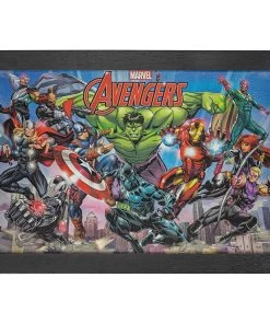 Pyramid America Avengers Comic Book Cover Framed Wall Art 11" X 17" Marvel