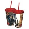 ICUP Marvel Avengers: Age Of Ultron - Black Widow 16 Oz Acrylic Travel Cup With Straw