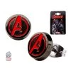 Body Vibe Enamel Avengers Logo Round Ear Studs Marvel 2 Body Vibe Enamel Avengers Logo Round Ear Studs Marvel